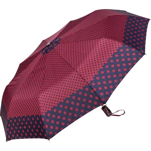 Snotline Kadın Şemsiye Mini Lacivert Puantiyeli Bordo 225L