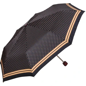 Snotline Kadın Şemsiye Süper Mini Sari Puantiyeli Siyah 08L