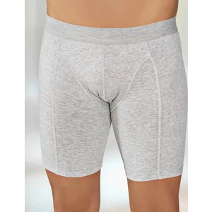 Likralı Uzun Boxer Gri ME114