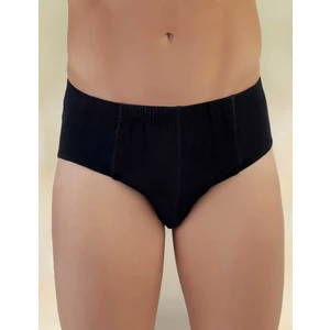 Penye Erkek Külot Slip Siyah ME009