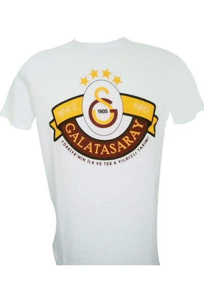 Gs Store Galatasaray Forma - 4 Yıldız Tshirt Beyaz S