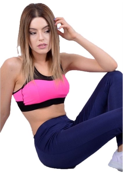 Kadın Düz Parlak Spor Tayt L - XL fiyatları
