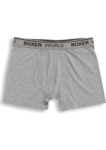 3'lü Erkek Likralı Boxer 14100-A3