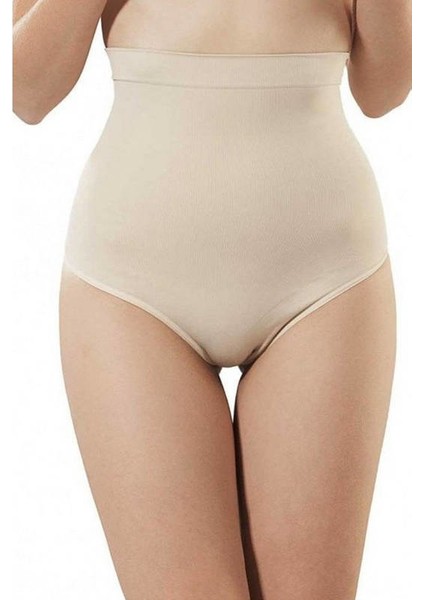 Kadın Göbek Sıkılaştırıcı Silikon Bantlı String Korse 1111