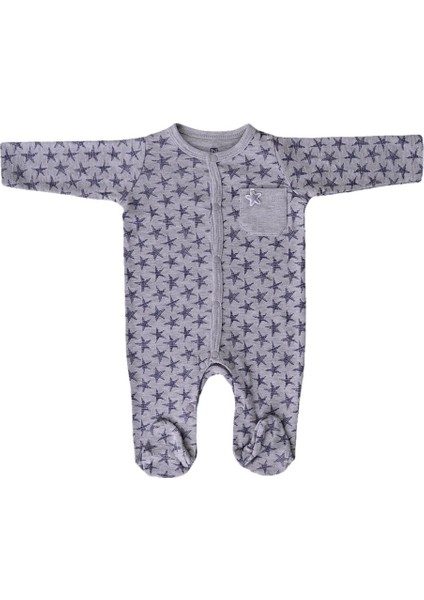 Bibaby New Dream Bebek Tulumu 60396 Gri 6 - 9 Ay