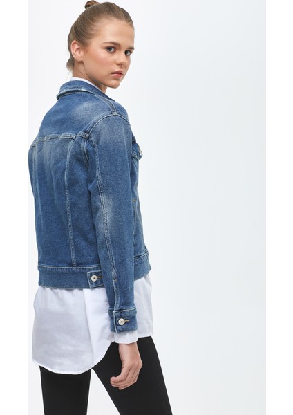 Mona Very Spicy Wash Kadın Jeans Ceket fırsatları