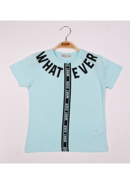 Erkek Çocuk What Ever Baskılı T-Shirt