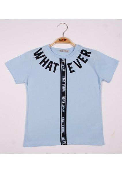 Erkek Çocuk What Ever Baskılı T-Shirt