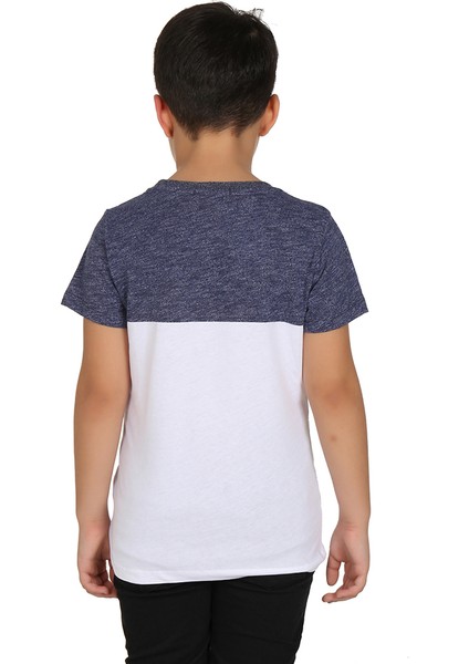 Erkek Çocuk Blvck Baskılı T-Shirt