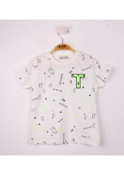Erkek Çocuk T Nakışlı T-Shirt
