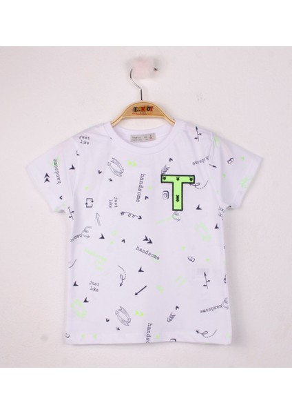 Erkek Çocuk T Nakışlı T-Shirt