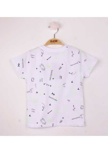 Erkek Çocuk T Nakışlı T-Shirt