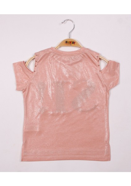 Kız Çocuk Sı Baskılı Şeritli T-Shirt fiyatları