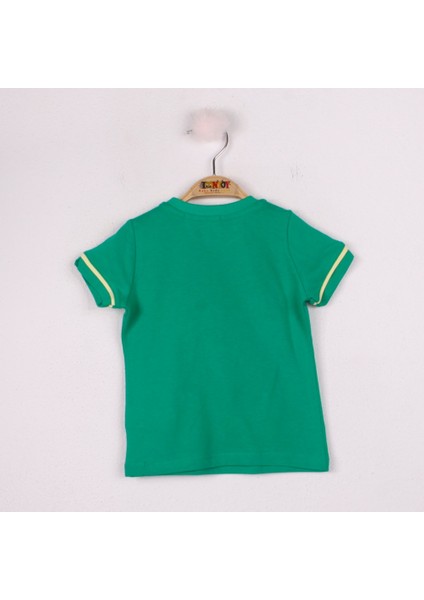 Erkek Bebek Marines Baskılı T-Shirt