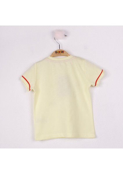 Erkek Bebek Marines Baskılı T-Shirt