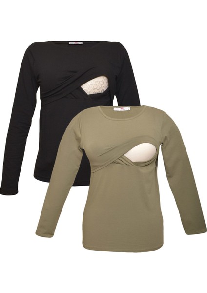 Myra2701_2707 Emzirme Sweatshirt Seti