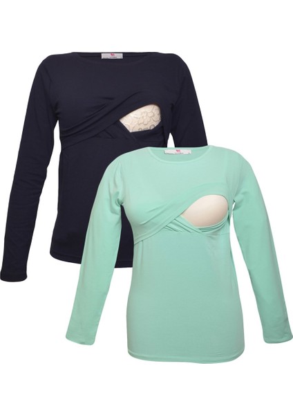 Myra2702_2706 Emzirme Sweatshirt Seti