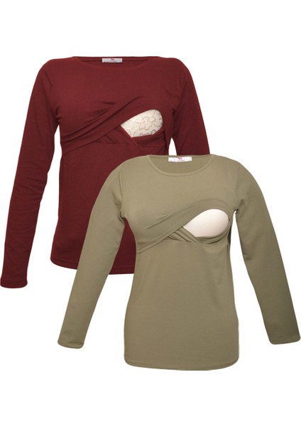 Myra2703_2707 Emzirme Sweatshirt Seti