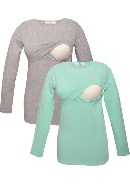 Myra2704_2706 Emzirme Sweatshirt Seti