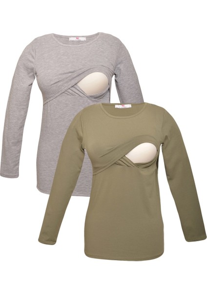 Myra2704_2707 Emzirme Sweatshirt Seti