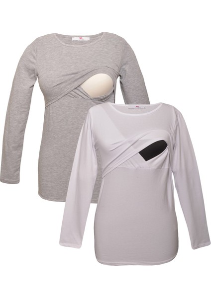 Myra2704_2708 Emzirme Sweatshirt Seti