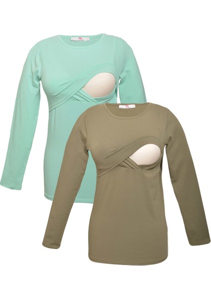 Myra2706_2707 Emzirme Sweatshirt Seti