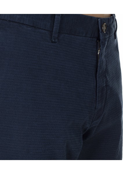 Erkek Slim Fit Marks Spor Chino Pantolon