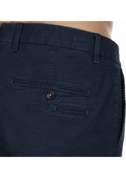 Erkek Slim Fit Marks Spor Chino Pantolon