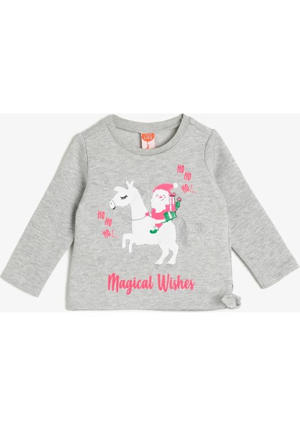 Yılbaşı Temalı Sweatshirt