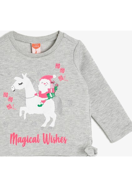 Yılbaşı Temalı Sweatshirt