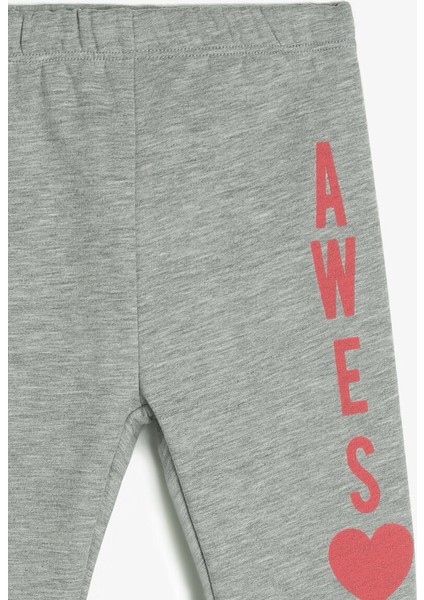 Kız Bebek Yazılı Baskılı Eşofman Altı modelleri