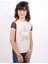 Kız Çocuk Shine Yıldız Baskılı Kol Kısmı Fileli T-shirt 1