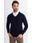 V Yaka Yünlü Erkek Triko Kazak 2