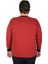 Büyük Beden Erkek Sweatshirt Thirty Nine 19135 Bordo 3