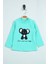 Kız Bebek Panda Nakışlı Sweatshirt 1