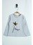 Kız Çocuk Pullu Yıldız Nakışlı Sweatshirt 1