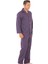 Mor Çizgili Poplin Erkek Pijama Takımı 3