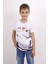 Erkek Çocuk Off Gofre Baskılı T-Shirt 1