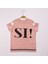 Kız Çocuk Sı Baskılı Şeritli T-Shirt 1