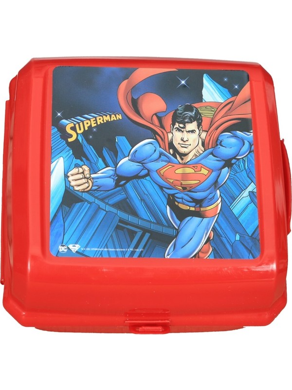 Süperman Plastik Beslenme Kabı Kutusu
