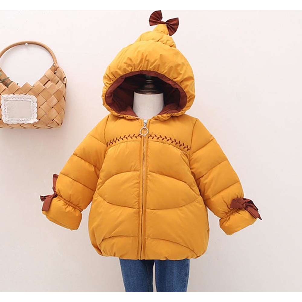GOB2C Kışlık Kız Bebek Uzun Kollu Kaz Tüyü Ceket Fiyatı