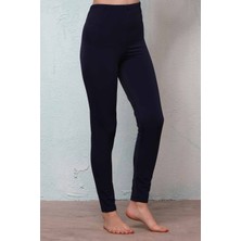 Haşema Lacivert Dar Paça Uzun Tayt