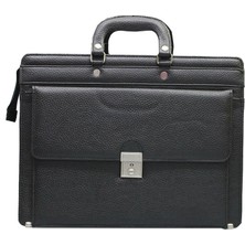 new life promosyon nl 2022 Kaliteli Laptop Bölmeli Deri Evrak Çantası