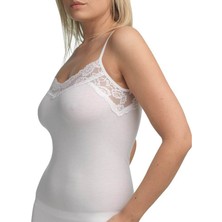 Blackspade 1984- Private Kadın Dantelli İnce Askılı Atlet