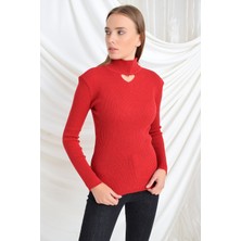 Miss Lusi 9390250 Fitilli Önü Açık Yarım Balıkçı Uz.Kol Triko