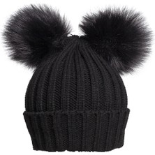 Baby Dora Çift Ponponlu Kız Çocuk Bere