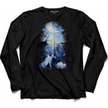 Kendim Seçtim Alces Ecailles De Lune Uzun Kollu Tişört