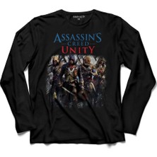 Kendim Seçtim Assassins Assassin'S Creed Unity 4 5 Iv Uzun Kollu Tişört