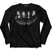 Kendim Seçtim Ben Sahar Behemoth Metallica Heavy Müzik Music Uzun Kollu Tişört