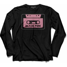 Kendim Seçtim Black Pink Blackpink Kaset Müzik Güney Kore 6 Uzun Kollu Tişört